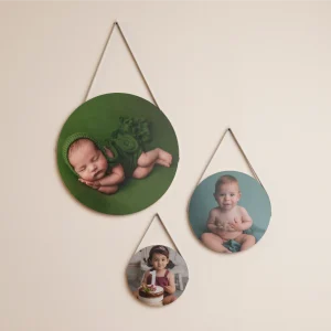 Conjunt de penjadors circulars